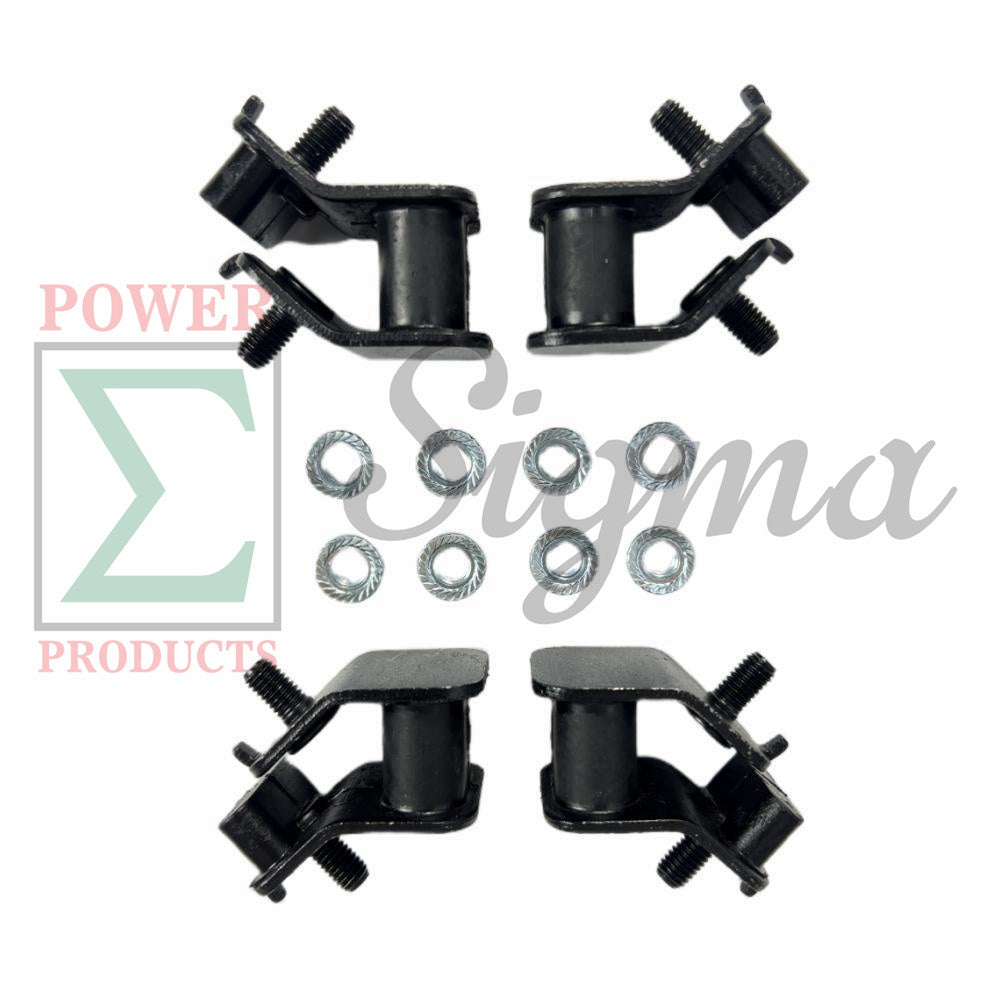 4PCS Anti-Vibration Mounts with nuts for Predator 5000-Watt Dual-Fuel Inverter Generator (Compatible with SKU 71367, 70143) image 0