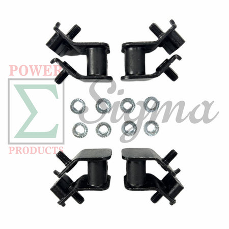 4PCS Anti-Vibration Mounts with nuts for Predator 5000-Watt Dual-Fuel Inverter Generator (Compatible with SKU 71367, 70143) image 0