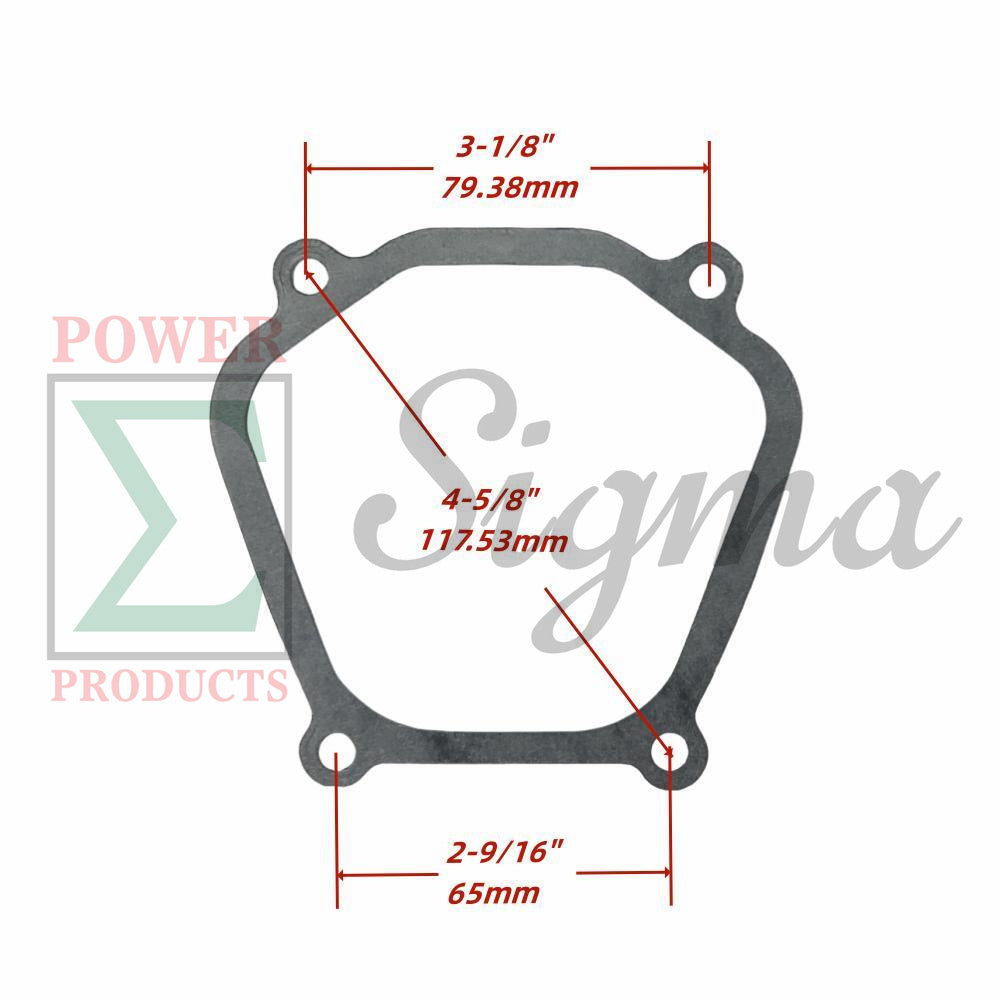 Cylinder Head Cover with Gasket Bolts and Breather Tube for Predator Inverter Generators 9500-Watt Surge / 7600-Watt Running (SKU# 71365, 59188) for DuroMax XP9000iH XP9500iH Inverter Generator image 2