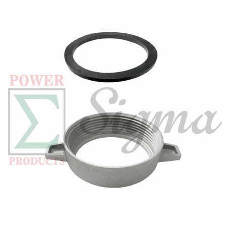 2" Inch Female Hose Connector Fitting with NPT Thread/Pin Lug/Hose Shank/Coupling with O-Ring Seal image 7