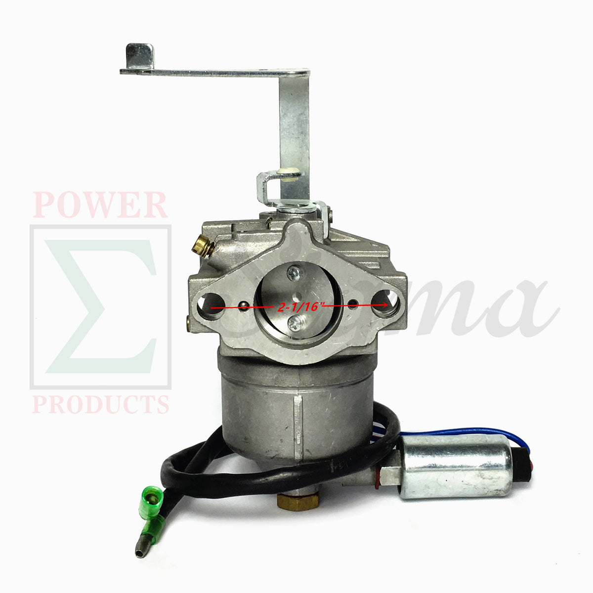 Carburetor With Removable Solenoid For Yamaha EF6600DE YG6600DE YG6600DEC YG6600DEH YG6600DEY EF6600D EF6600E Generator Engine For Powermate Proforce 5000 6000 6250 7500 Watts Generator 0064404 image 1