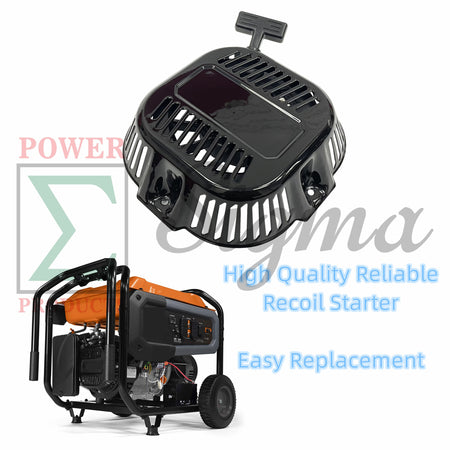Recoil Starter for Generac GP5500 GP6500 GP6500E GP8000E XT8000EFI RS8000E Generator For Generac 0J08073SRV 0J0813ASRV 389cc 420cc Engine 4200PSI 4.0GPM 420cc High Pressure Washer image 1
