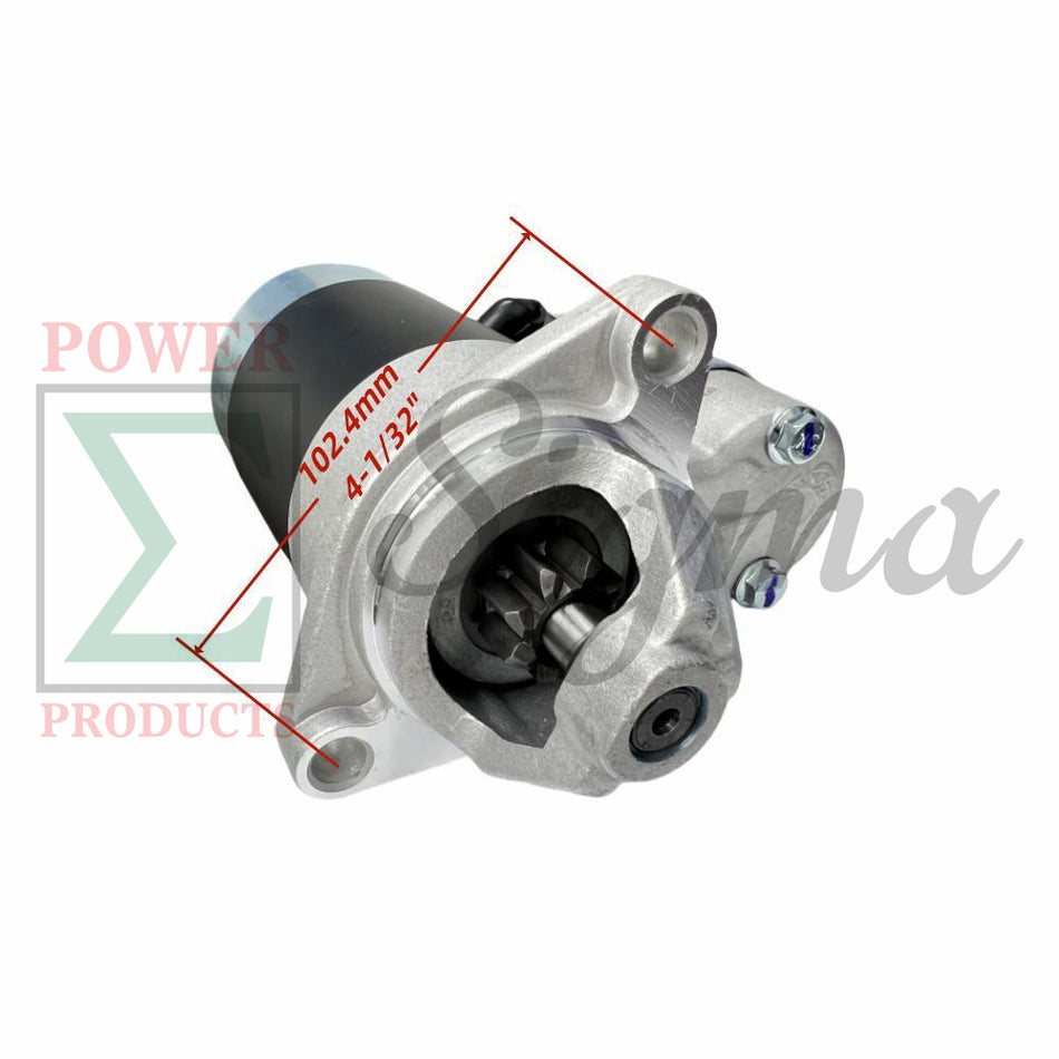 POWER PRODUCTS Electric Starter for Diesel Engine Motor 12V 1.2KW 8 Teeth Compatible with Yanmar Kipor 192FA Air Cooled Generator for Koop KD192F/FE for Kama KM192FS KM192F Power Upgrade for 186FE 186FAE 0.9KW image 1