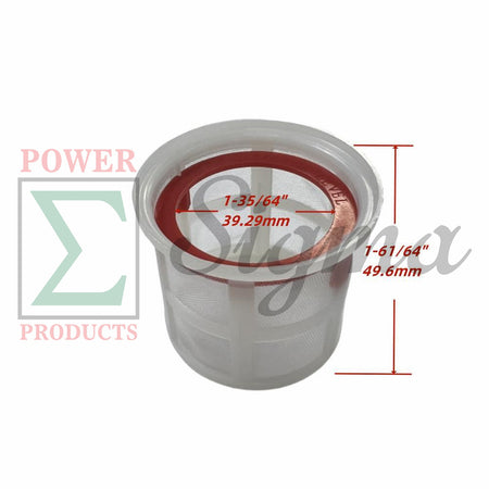Fuel Strainer with Level Mark- Compatible Replacement for PREDATOR Open Frame Inverter Generators 8750W Surge / 7000W Running (SKU# 71340, 59190) image 2