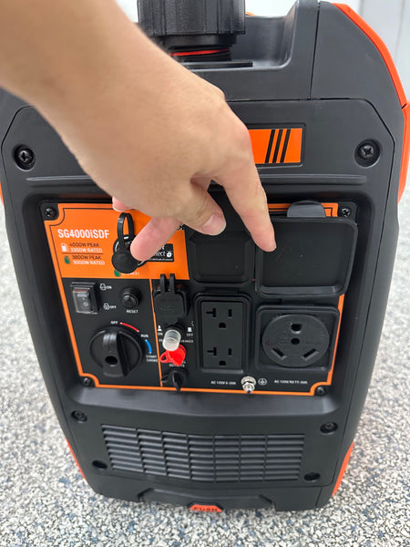 Sigma Portable Inverter Dual Fuel Generator 4000 Watts Super Quiet CO Alert Parallel and Series Capability Ideal For Outdoor Camping RV Trailer and Home Commercial backup power EPA Compliant Compact & Lightweight image 1