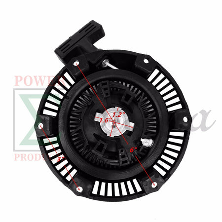 Recoil Starter For Honda EU2000i Inverter 28400-Z07-004 For United Power GG1300 1000/1300 Watt 87CC For Mitsubishi 2.5HP 80CC GM82 For Buffalo Tools Sportsman 1500/2000W Gas Generator image 1