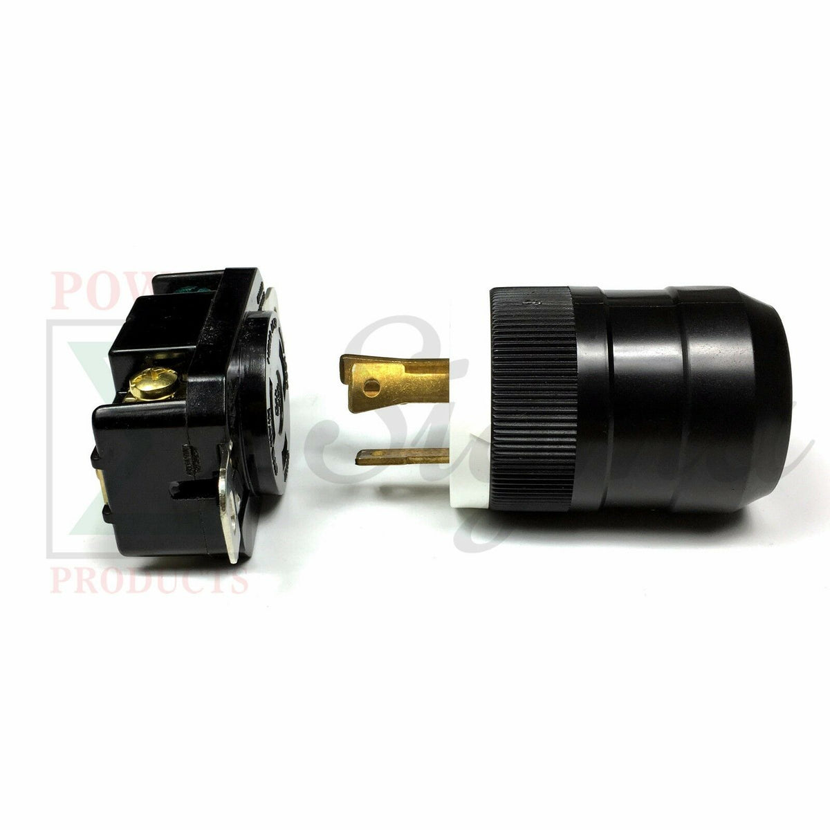 NEMA L5-30P L5-30R 30A 125V Twist Lock Electrical Plug Connector Male/Female UL image 5
