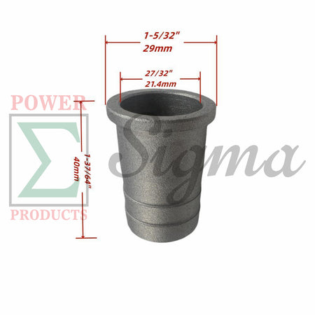 Inlet Kit for Predator 1" in. 79cc Water Pump NPT Thread with Coupler Pipe Bolts and Seal-Fits SKU#63404 56161 image 4