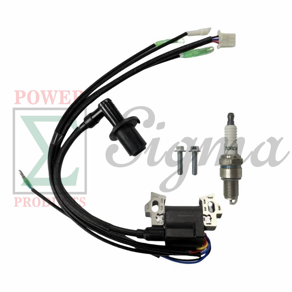 7-Wire Ignition Coil and Spark Plug For Predator 3500-Watt Inverter Generator with CO Sensor Alert image 0