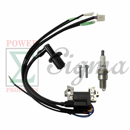 7-Wire Ignition Coil and Spark Plug For Predator 3500-Watt Inverter Generator with CO Sensor Alert image 0
