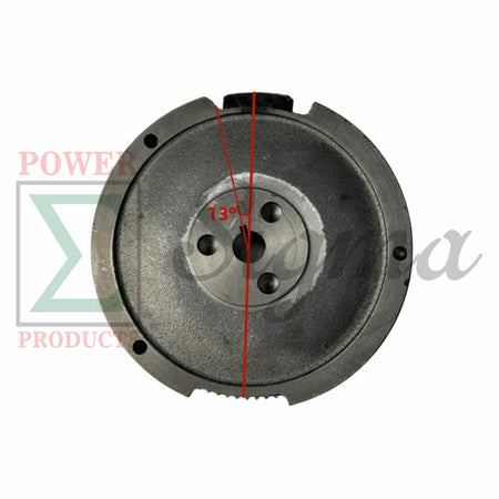 Flywheel with Gear and Magneto for Electric Start Upgrade - Compatible with Predator 301cc 8HP Recoil Start Engine & 6500-Watt 301cc 8HP Gas Generator image 2