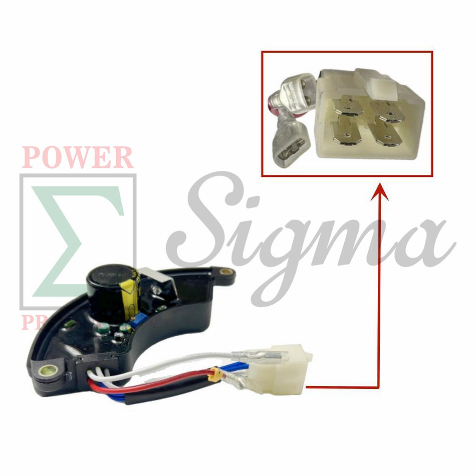 Heavy Duty AVR Automatic Voltage Regulator Replacement for DuroMax Generators — 439cc XP10000E/EH/HX, 457cc XP12000HX, 500cc XP13000E/X/EH/DX/HX/HXT image 1