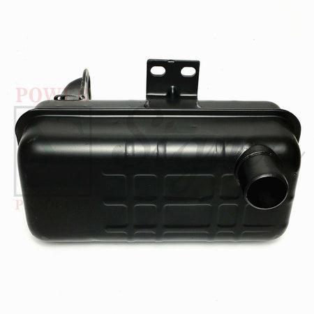 New Muffler and Gasket Fits Yanmar L100 & Chinese 186F 10HP Diesel Engine image 3
