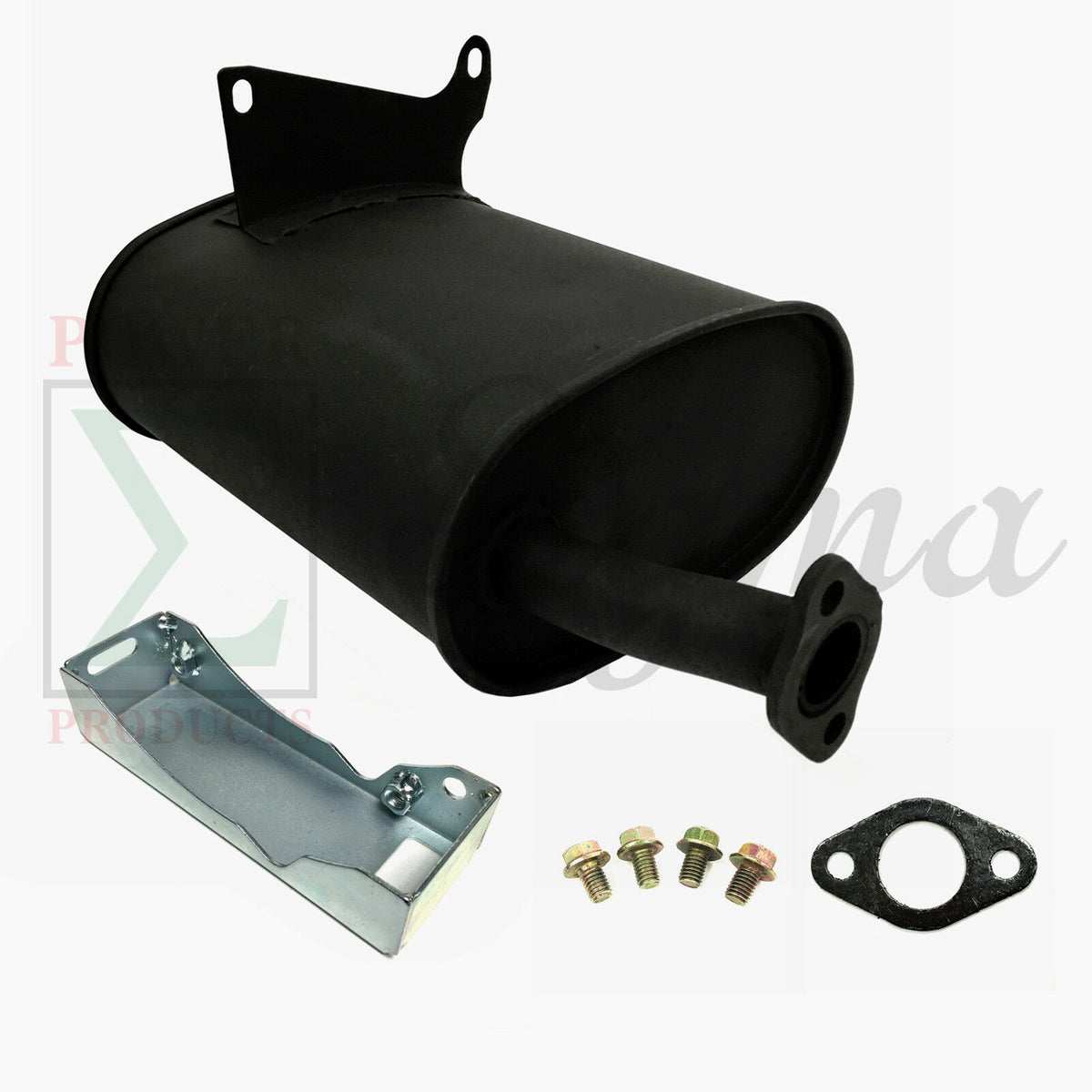 Exhaust Muffler Set For Predator For Champion For Duromax DuroMax For UST Kingcraft For All Power 5500W 6000W 6500W 7000W 7250W 7500W 8000W 8500W 9000W 11HP 13HP Non-Inverter Gas Generator image 0