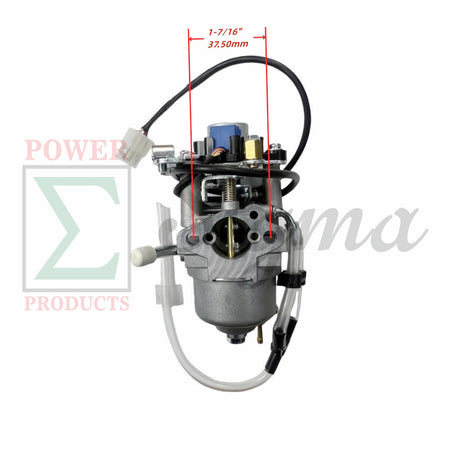 Carburetor Assembly with 5-Pin Stepper Motor, Gaskets and Fuel Line- Replacement for PREDATOR Inverter Generator Surge 2000 Watt (SKU# 71343, 59135) for RYOBI RYi2322 2300-Watt Inverter Generator image 1