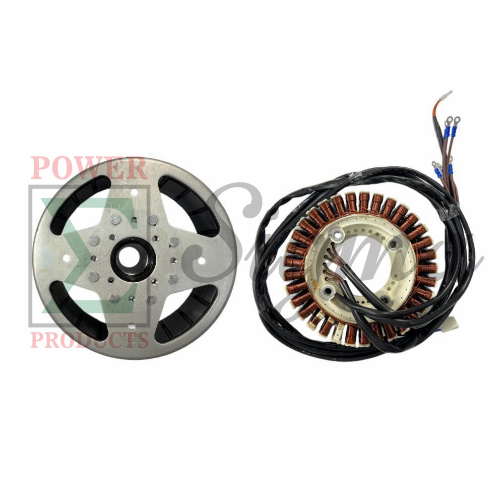 Stator Rotor/Motor Assembly--Compatible Replacement for PREDATOR Inverter Generators 9500-Watt Surge / 7600-Watt Running (SKU# 71365, 59188) image 0