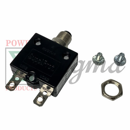 NEW 25A Amp Push Button Thermal Circuit Breaker 32VDC 125-250VAC 25A 50-60Hz For Generator image 4