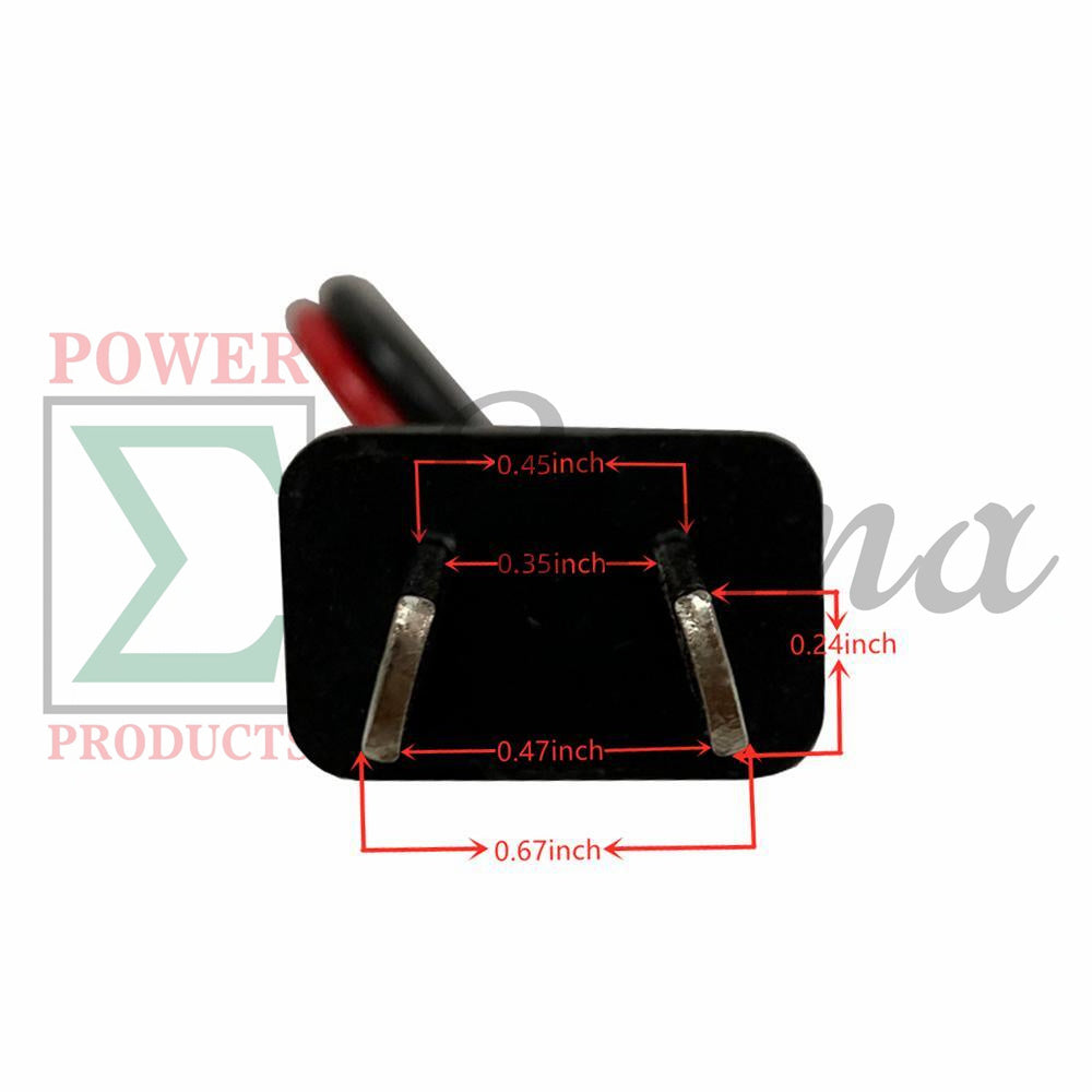 12V DC Battery Charging Cable For Predator 1400W 2000W 3500W Inverter Generator 5000 Watt Dual-Fuel Inverter Generator For Generac GP2500i For Pulsar 1200W 2-Stroke Generator image 9