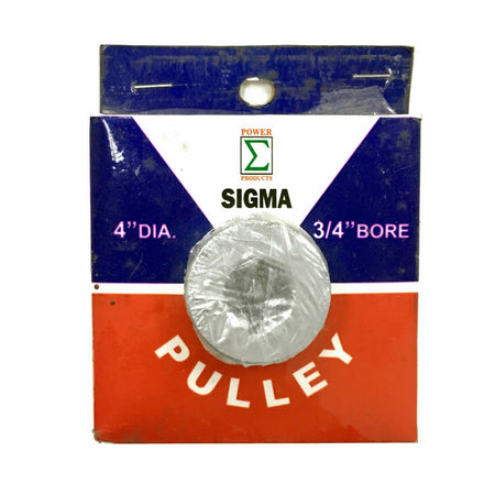 Sigma Universal Pulley 4" Diameter 3/4" Bore Belt A image 0