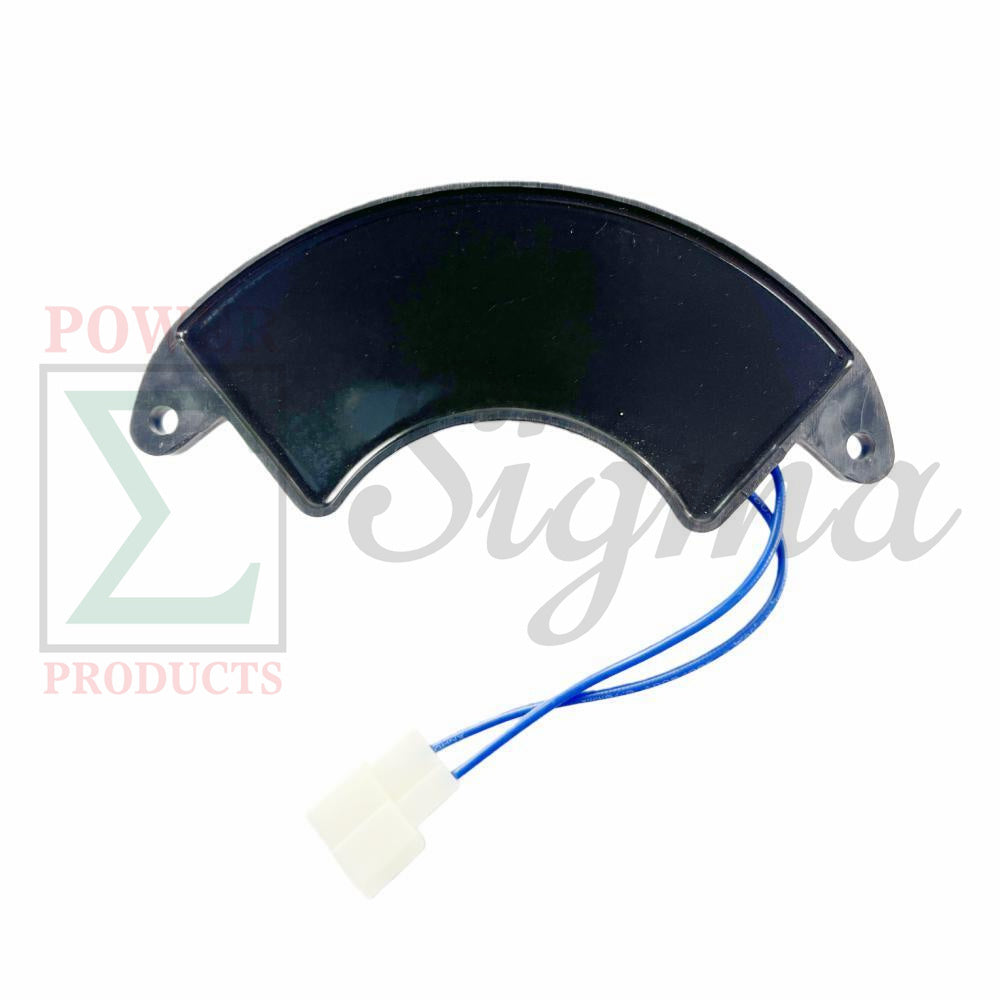 Capacitor With Plug CBB61 30uF 450V 50/60Hz Gas Diesel Half Moon For Generator image 3