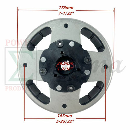 Stator Rotor/Motor Assembly-Compatible Replacement for Predator Inverter Generators 3500-Watt Surge / 3000-Watt Running (SKU# 71358, 59137) image 3