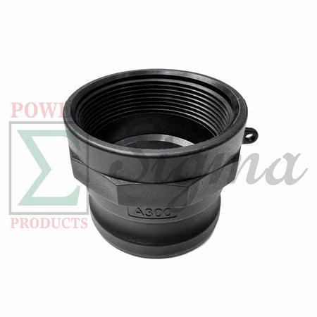 Sigma Polypropylene Type A Cam and Groove Couplings / 3-Inch Quick Connect & Disconnect Fittings / Hose Camlock Fittings--3" Male Camlock Adapter x 3" Female NPT Thread image 0