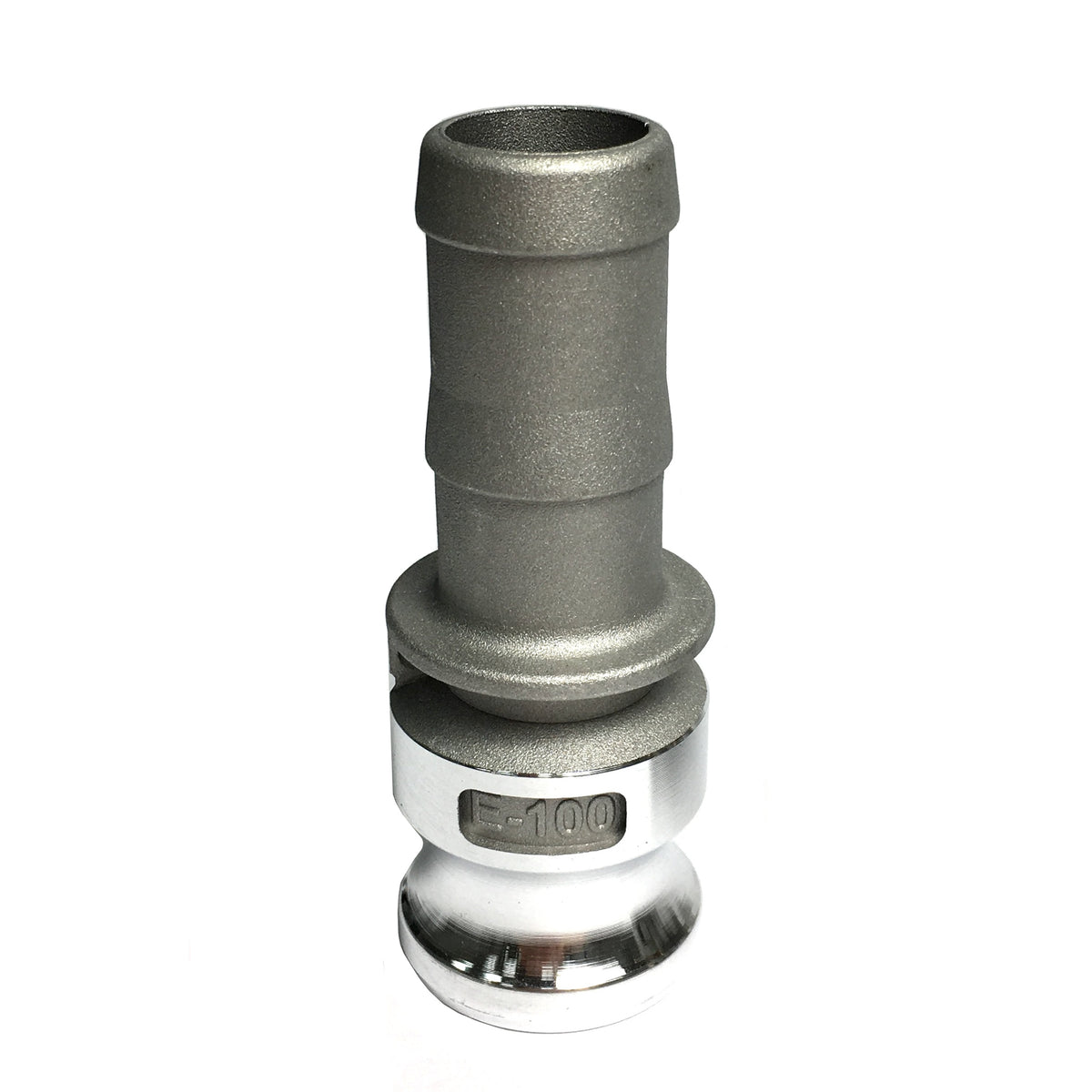 Sigma E100 100C 1" Aluminum Female Male Camlock Hose Barb Coupler Adapter &Clamp image 5