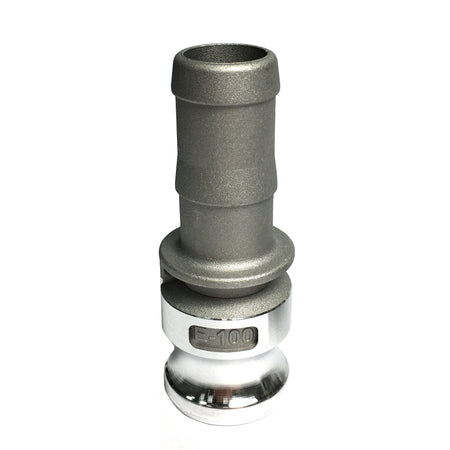 Sigma E100 100C 1" Aluminum Female Male Camlock Hose Barb Coupler Adapter &Clamp image 5