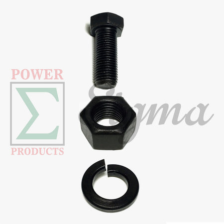 Tine Bolt Nut Washer Heavy Duty 72 Sets Replace King Kutter Rotary Tiller Tine Bolt Set Replaces 505072 For TG48/TG-G48 4' Wide Tillers image 2