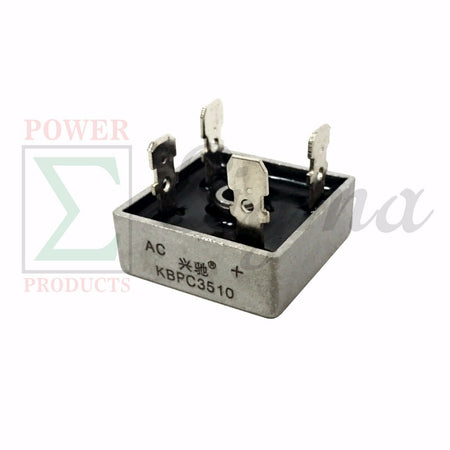 2 PCS KBPC3510 35A 1000V Single Phase Square Diode Bridge Rectifier Metal Case image 2