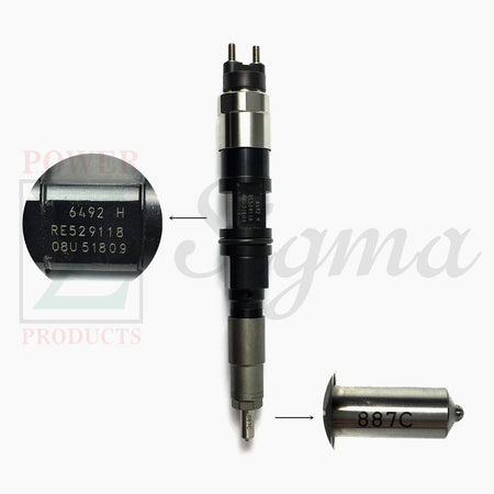 Sigma Fuel Injector Nozzle RE529118 RE524382 DZ100217 For John Deere 6068 Engine image 6