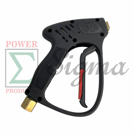 5000 PSI Pressure Washer Gun 3/8 IN. Inlet 1/4 IN. Female Outlet 10.5 GPM With Trigger Lock Easy Grip For High Temp Applications image 1