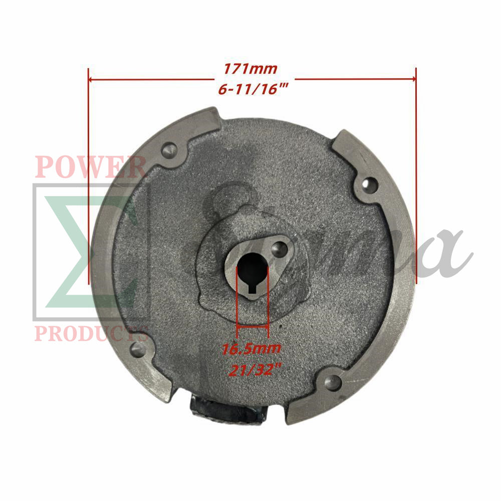 No Magneto Flywheel for Honda GX160 GX200 5.5HP 6.5HP Gas Engine image 3