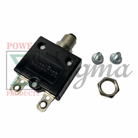 New 30A Amp Push Button Thermal Circuit Breaker 32VDC 125-250VAC 30A 50-60Hz For Generator image 1
