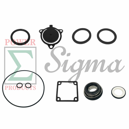 10PCS Pump Gasket O-Ring Mechanical Seal For Red Lion 2" IN. 4RLAG-2H 5RLAG-2L For DuroMax XP652WP 7HP For Generac 2" 6822 6919 For Champion 2-IN Semi-Trash Water Pump 100742 100113 image 0