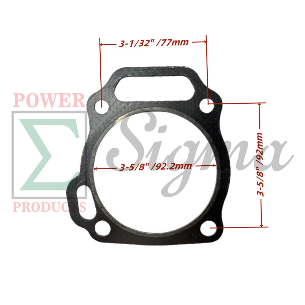 Gaskets for Carburetor Muffler Cylinder Head Crankcase Cover and Oil Seals for Predator Inverter Generators 9500-Watt Surge (SKU# 71365, 59188) for DuroMax XP9000iH XP9500iH Inverter Generator image 6