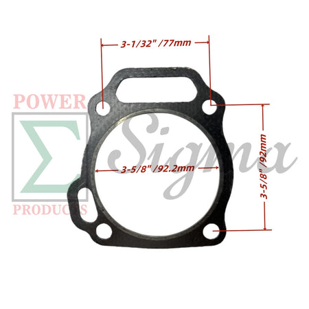 Gaskets for Carburetor Muffler Cylinder Head Crankcase Cover and Oil Seals for Predator Inverter Generators 9500-Watt Surge (SKU# 71365, 59188) for DuroMax XP9000iH XP9500iH Inverter Generator image 6