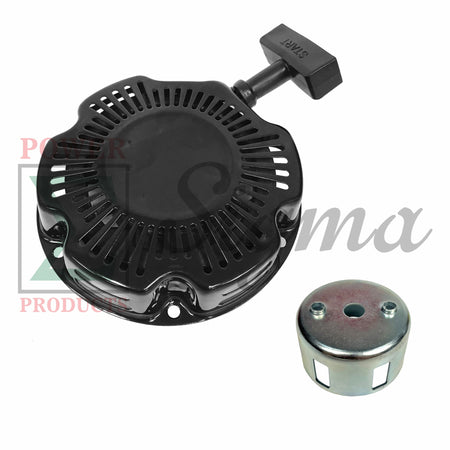 Recoil Starter W/ Cup For Coleman Powersports CT100U CC100X Gas Mini Bike Scooter For Harbor Predator 1 in. 79CC 63404 Water Pump For Wen Power 56180 1800W 98CC 1500 1800 Watt Generator image 1