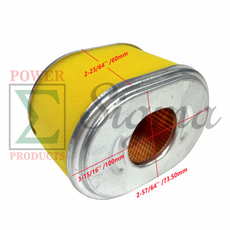 2 Pack Air Filter Element Fits Honda 111-4274 AFZE18 GX160 GX200 Fast Ship USA image 3
