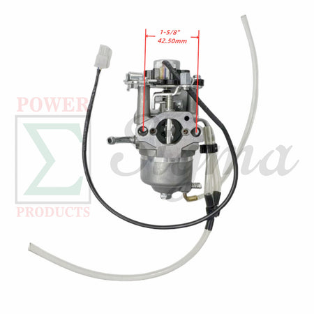 Carburetor with Stepper Motor, Gaskets, and Fuel Line for GENMAX GM3200i GM3300i 3200-Watt 3300-Watt 145cc Inverter Generators image 2