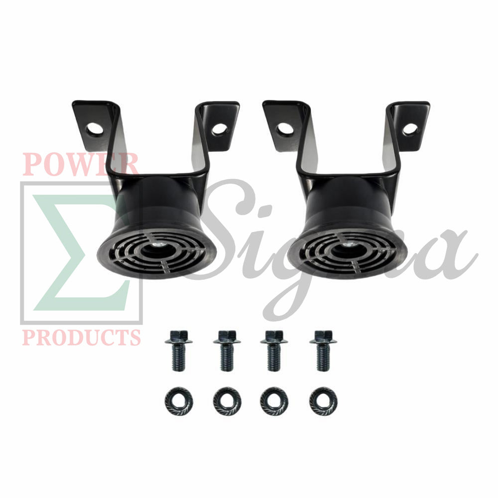 2PCS Rubber Feet Support with Bolts & Nuts for 8" IN. Wheel – Compatible with Westinghouse Non-Inverter Generator WGen3600DF WGen3600v 3600c 3600cv WGen5300DF WGen5300DFv 5300DFcv 5300DFc WGen5300s image 0