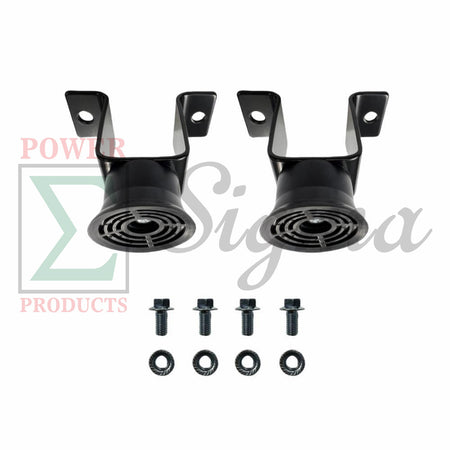 2PCS Rubber Feet Support with Bolts & Nuts for 8" IN. Wheel – Compatible with Westinghouse Non-Inverter Generator WGen3600DF WGen3600v 3600c 3600cv WGen5300DF WGen5300DFv 5300DFcv 5300DFc WGen5300s image 0