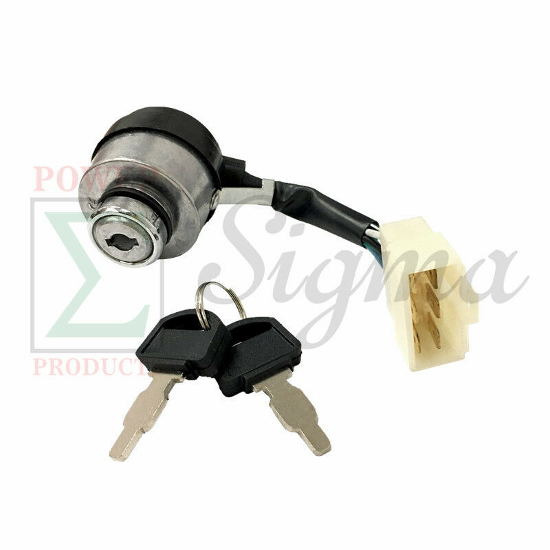 6-Wire 3-Way Ignition Key Switch for Harbor Freight Predator & Lifan & Wen Power Pro & All Power America 10000 12000 Watts & Smarter Tools GP3500 GP4750 GP6500 GP7500 GP9500 GP9750 Electric Start Generator Engine image 0