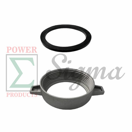 3" Inch Female Hose Connector Fitting with NPT Thread / Pin Lug / Hose Shank / Coupling with O-ring Seal image 5