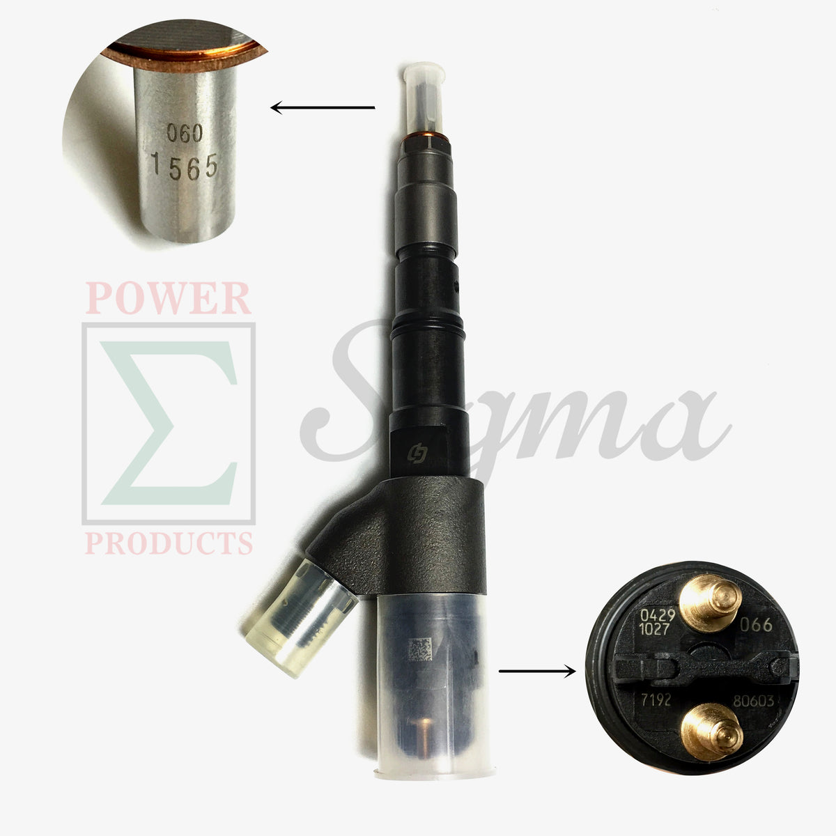 Sigma BOSCH Type Common Rail Diesel Fuel Injector 0445120066 For D6D Renault truck VOLVO image 8