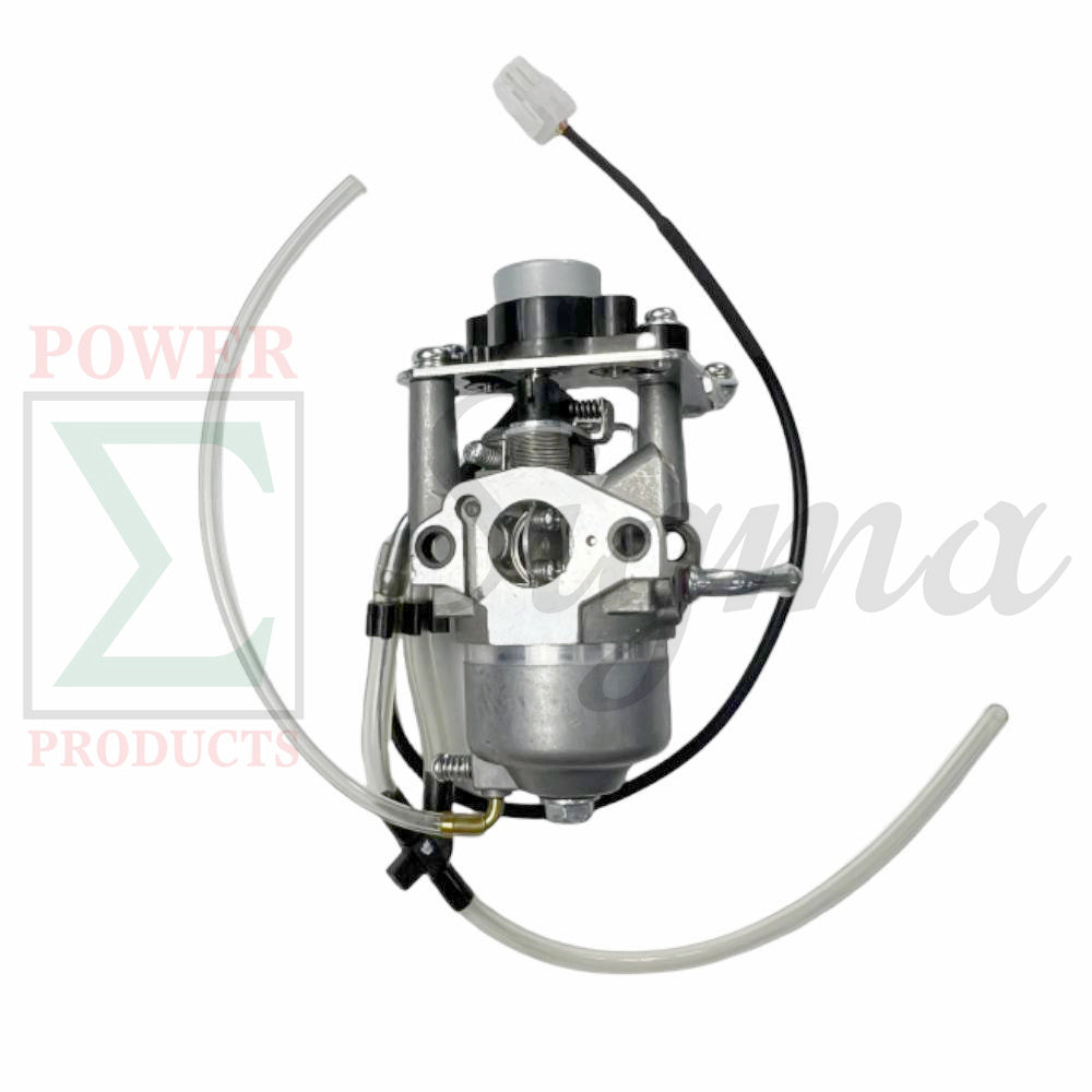 Carburetor with Stepper Motor, Gaskets, and Fuel Line for GENMAX GM3200i GM3300i 3200-Watt 3300-Watt 145cc Inverter Generators image 3