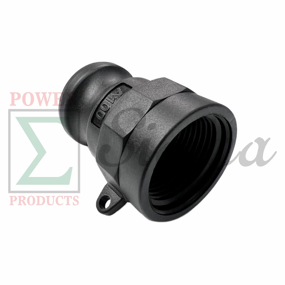 Sigma Polypropylene Type A Cam and Groove Couplings / 1-Inch Quick Connect & Disconnect Fittings/ Hose Camlock Fittings--1" Male Camlock Adapter x 1" Female NPT Thread image 2
