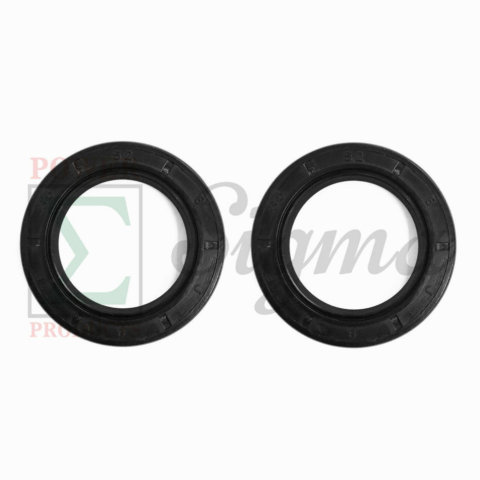 2 PCS Crank Case Crank Shaft Oil Seal For Honda GX340 11HP GX390 13HP 35X52X8 image 0