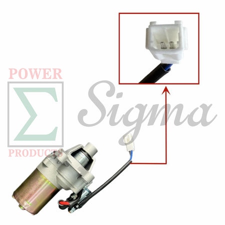Engine Starter Motor with Solenoid & Bolts for Predator 5000-Watt Dual-Fuel Inverter Generator (Compatible with SKU 71367, 70143) image 4