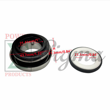 Mechanical Seals For Honda Water Pump WB20XK1 WD20XK1 WB20XT2 WB20XK2 WB20XT3 WB20XT4 WA20K1 WB30XT3 WB30XK1 WD30XK1 WB30XT2 WB30XK2 WA20X WD20X WB20X WB20T WB30X WD30X WB30T Replaces Part Number 78130-YB4-901 image 1